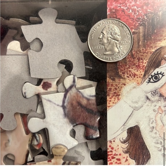 Puzzle Puzzle Puzzle Tokyo Woman Fall Eyes Pop Bizenghast Blind Dinah 300 Pieces - Picture 5 of 5